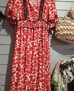 Vestido estampado de verano